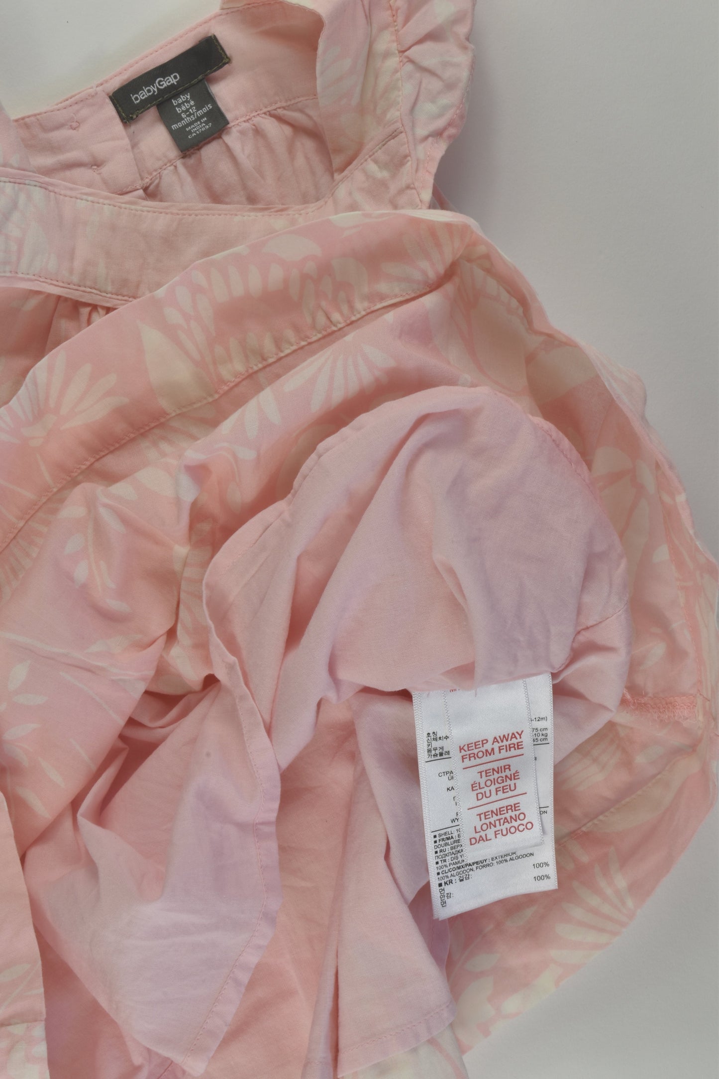 Baby Gap Size 0 Lined Dress