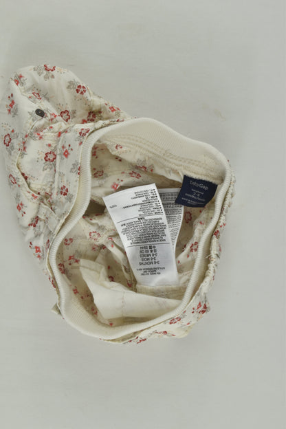 Baby Gap Size 00 (3-6 months) Floral Shorts