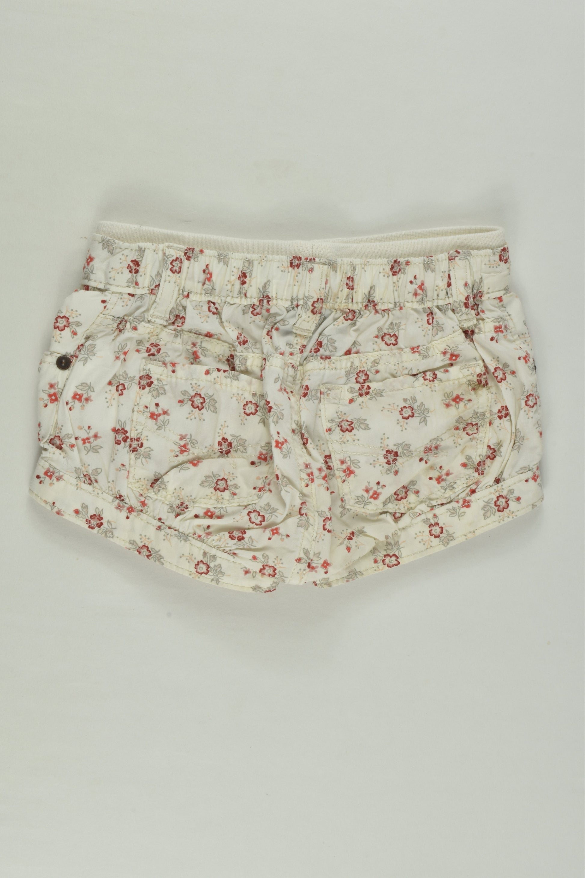 Baby Gap Size 00 (3-6 months) Floral Shorts