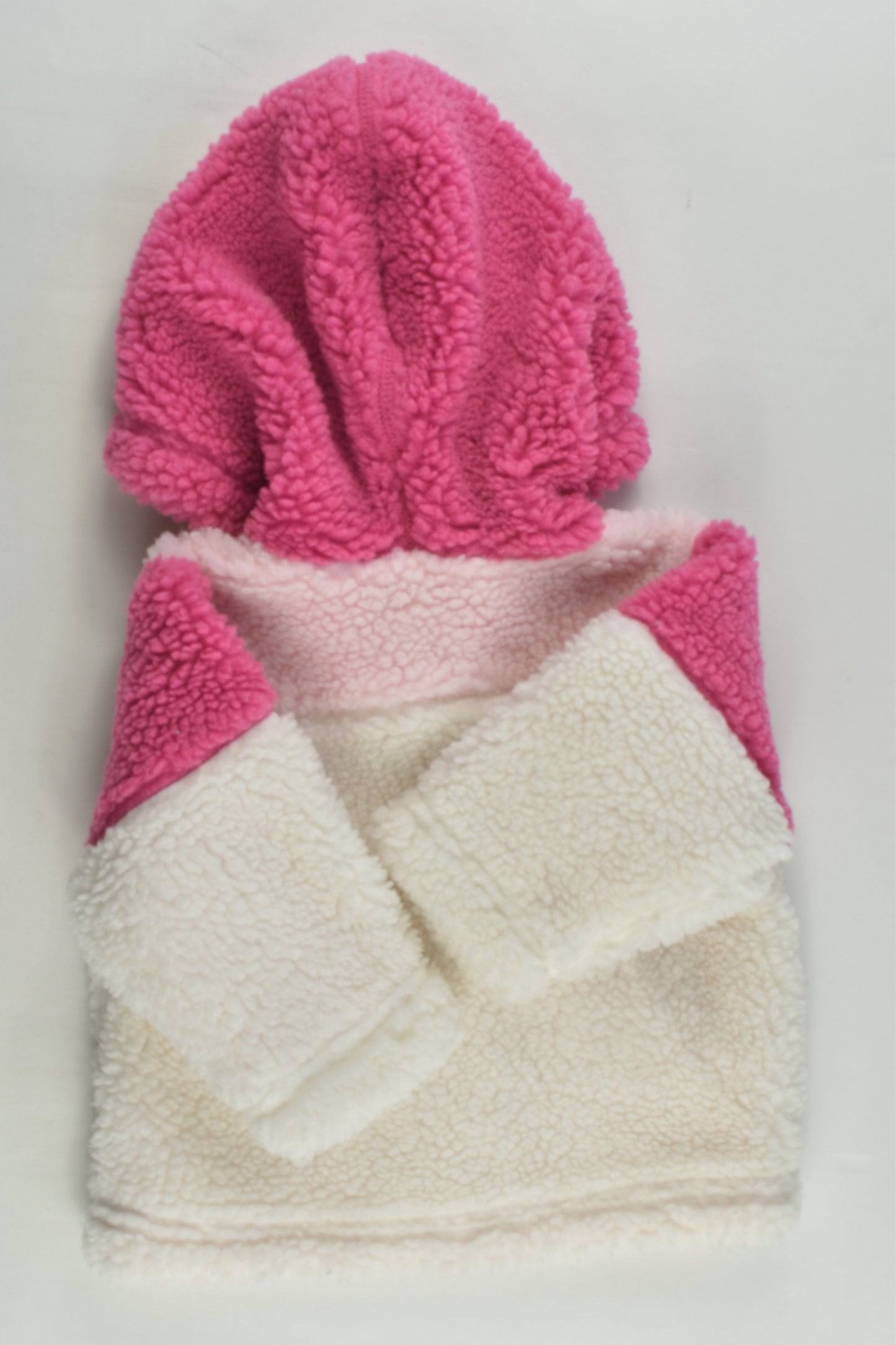 Baby Gap Size 00 (3-6 months) Lined Sherpa Jacket