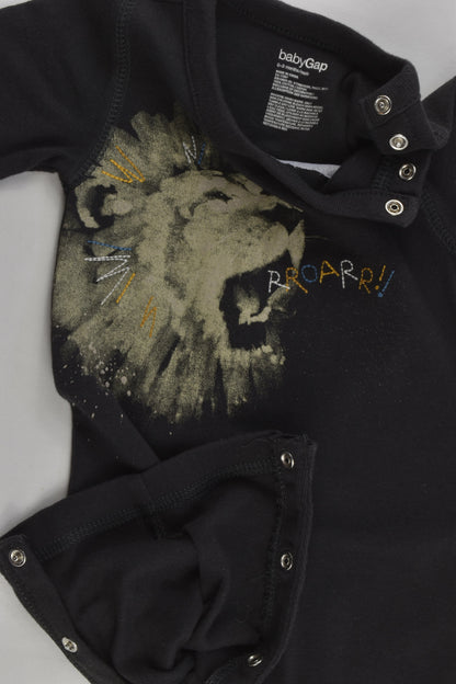 Baby Gap Size 000 (0-3 months) Lion Romper
