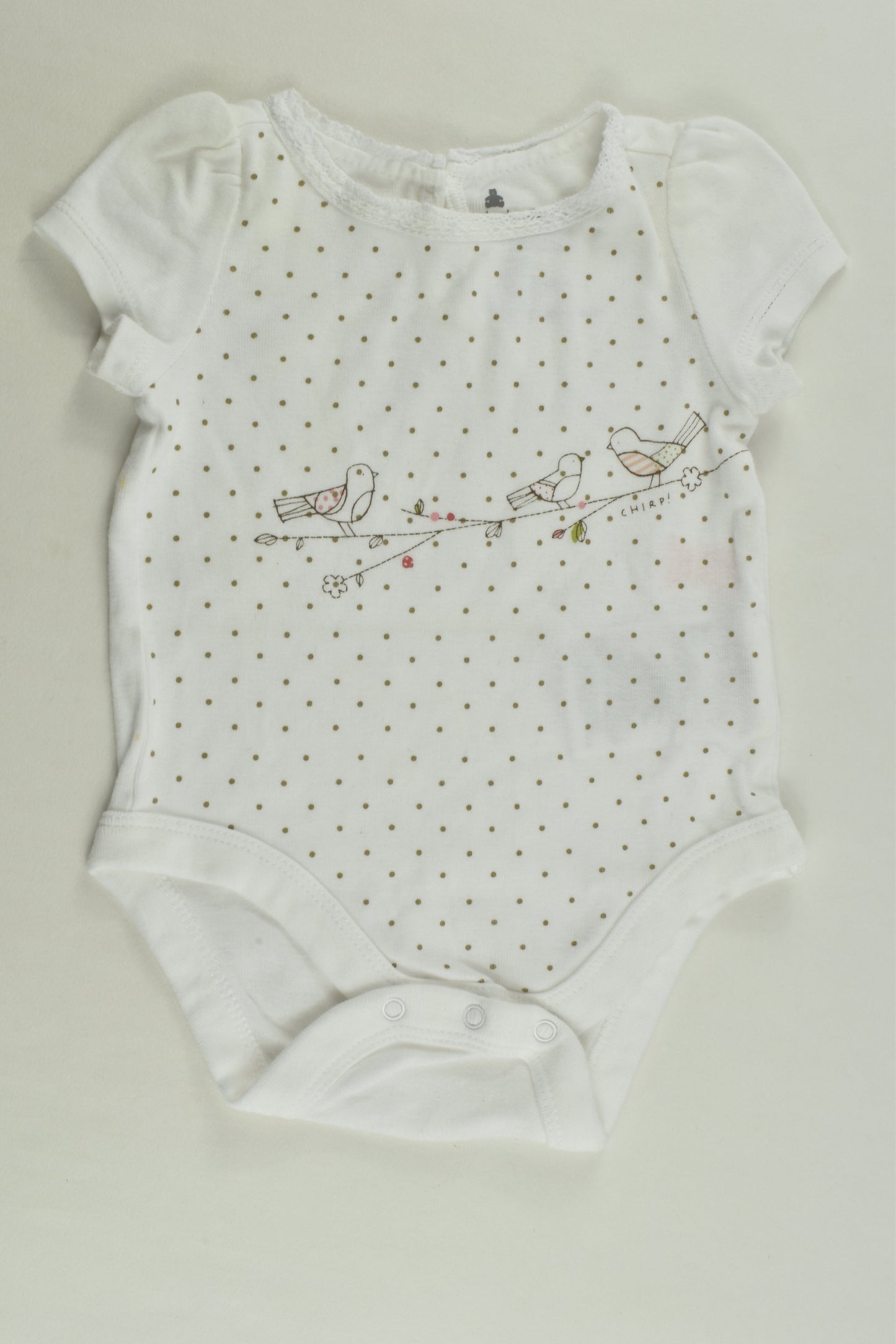 Baby Gap Size 000 Bodysuit