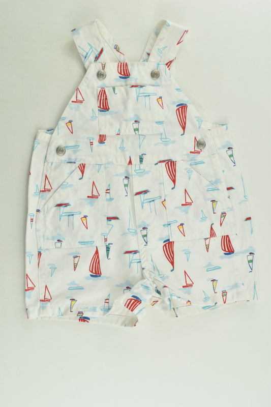 Baby Gap Size 000 (Up to 3 months) Nautical Short Overalls
