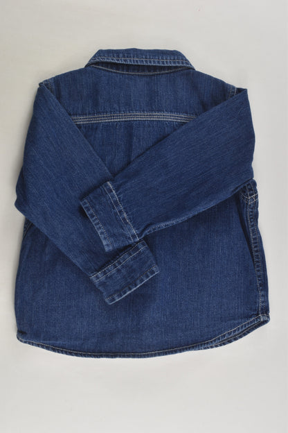 Baby Gap Size 1-2 (18-24 months) Denim Shirt