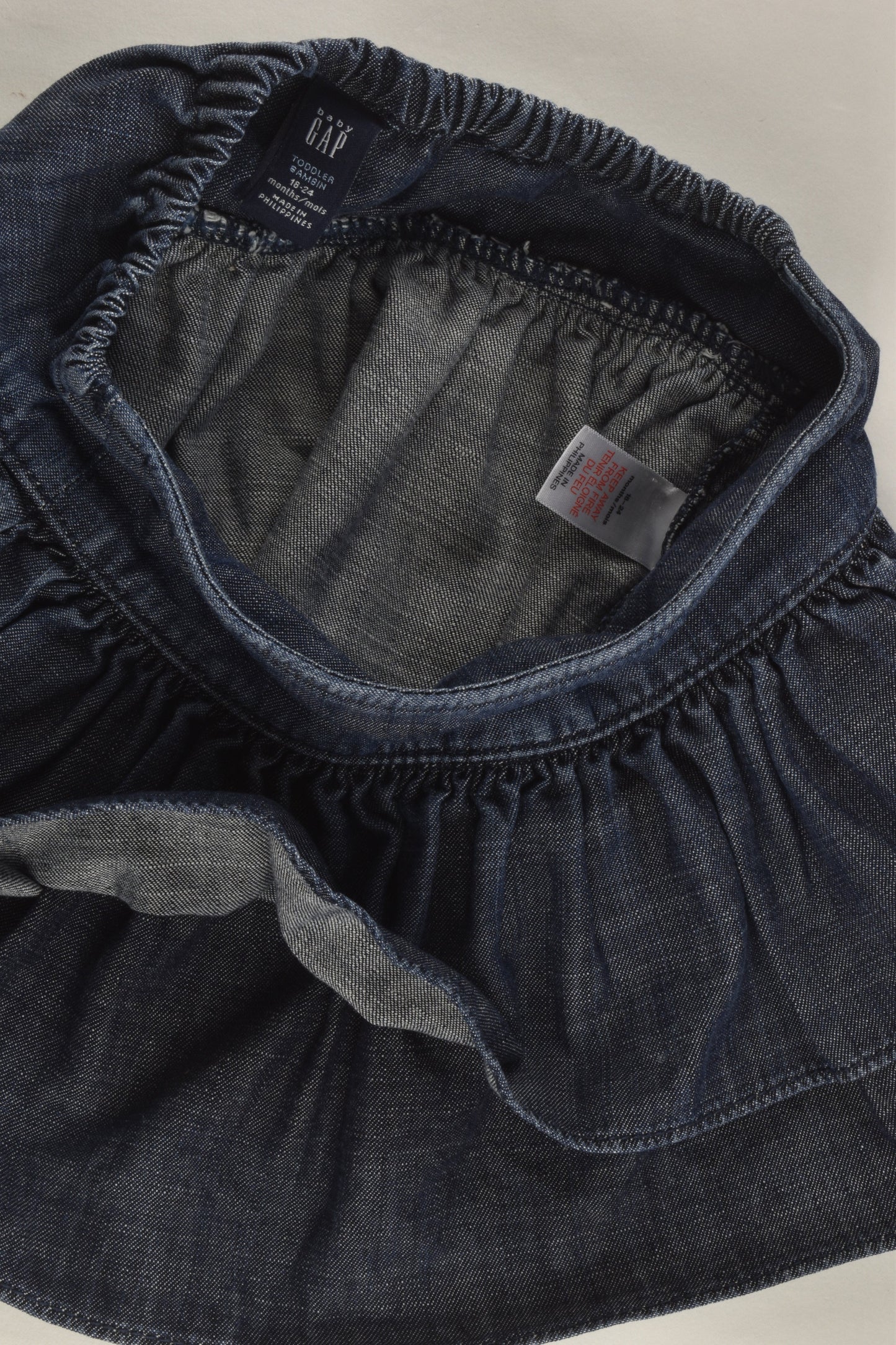 Baby Gap Size 1-2 ( 18-24 months) Denim Skirt