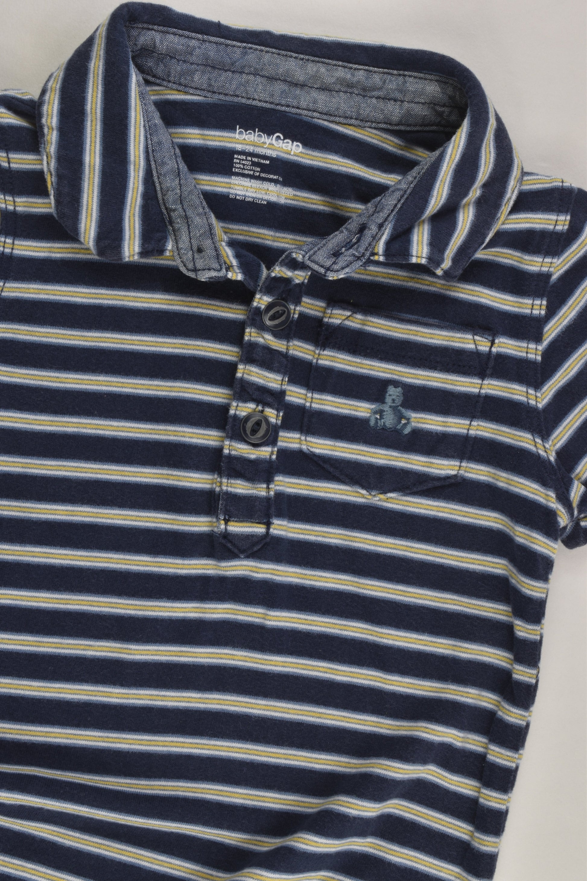 Baby Gap Size 1-2 (18-24 months) Striped Short Romper