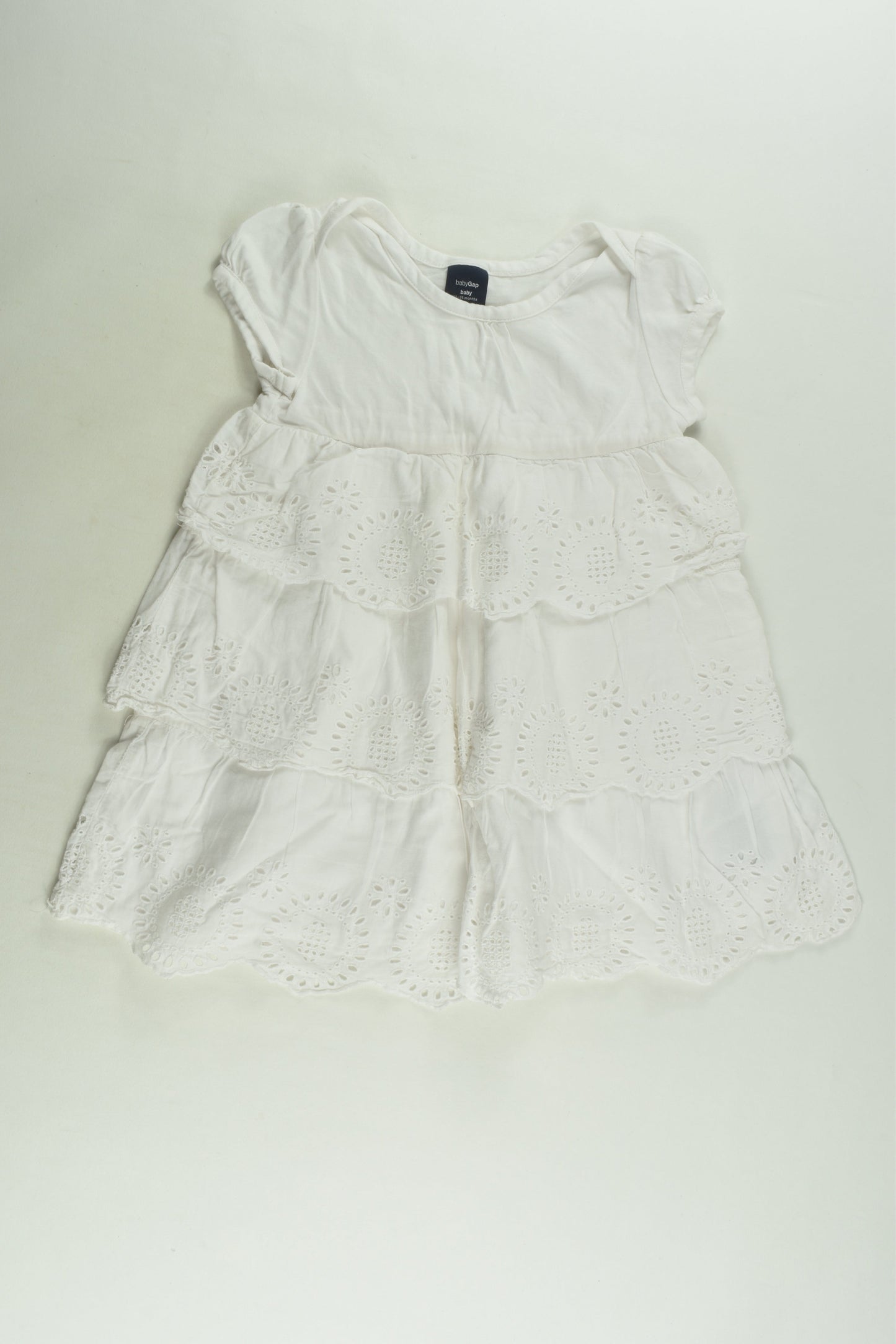 Baby Gap Size 1-2 Lined Lace Dress