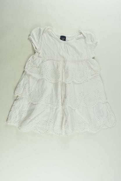Baby Gap Size 1-2 Lined Lace Dress