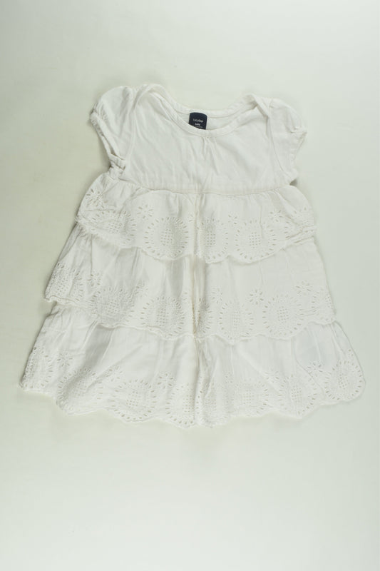 Baby Gap Size 1-2 Lined Lace Dress