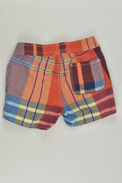 Baby Gap Size 1 Checked Shorts