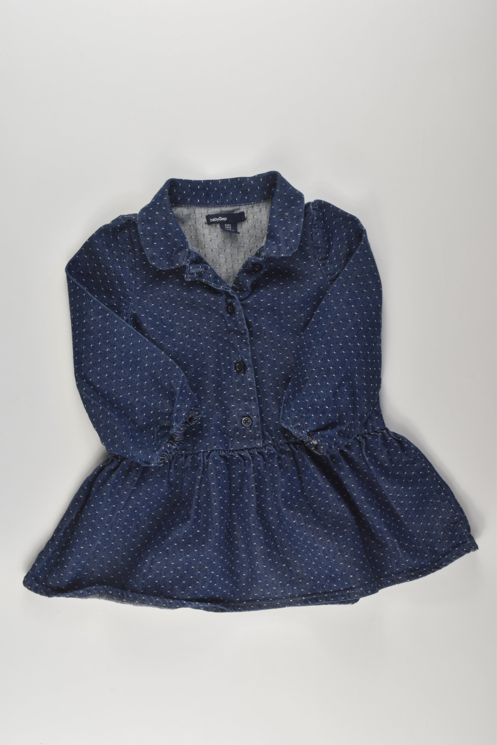 Baby Gap Size 1 Denim Dress