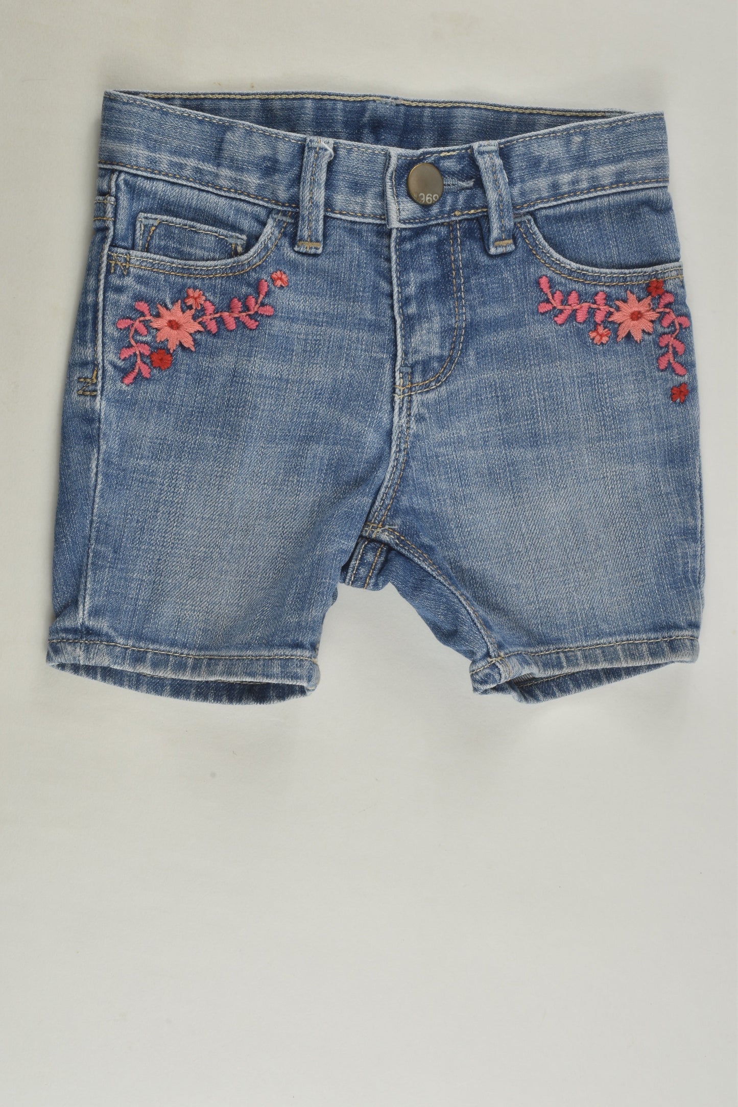 Baby Gap Size Embroidery Denim Shorts – MiniMe Preloved Baby