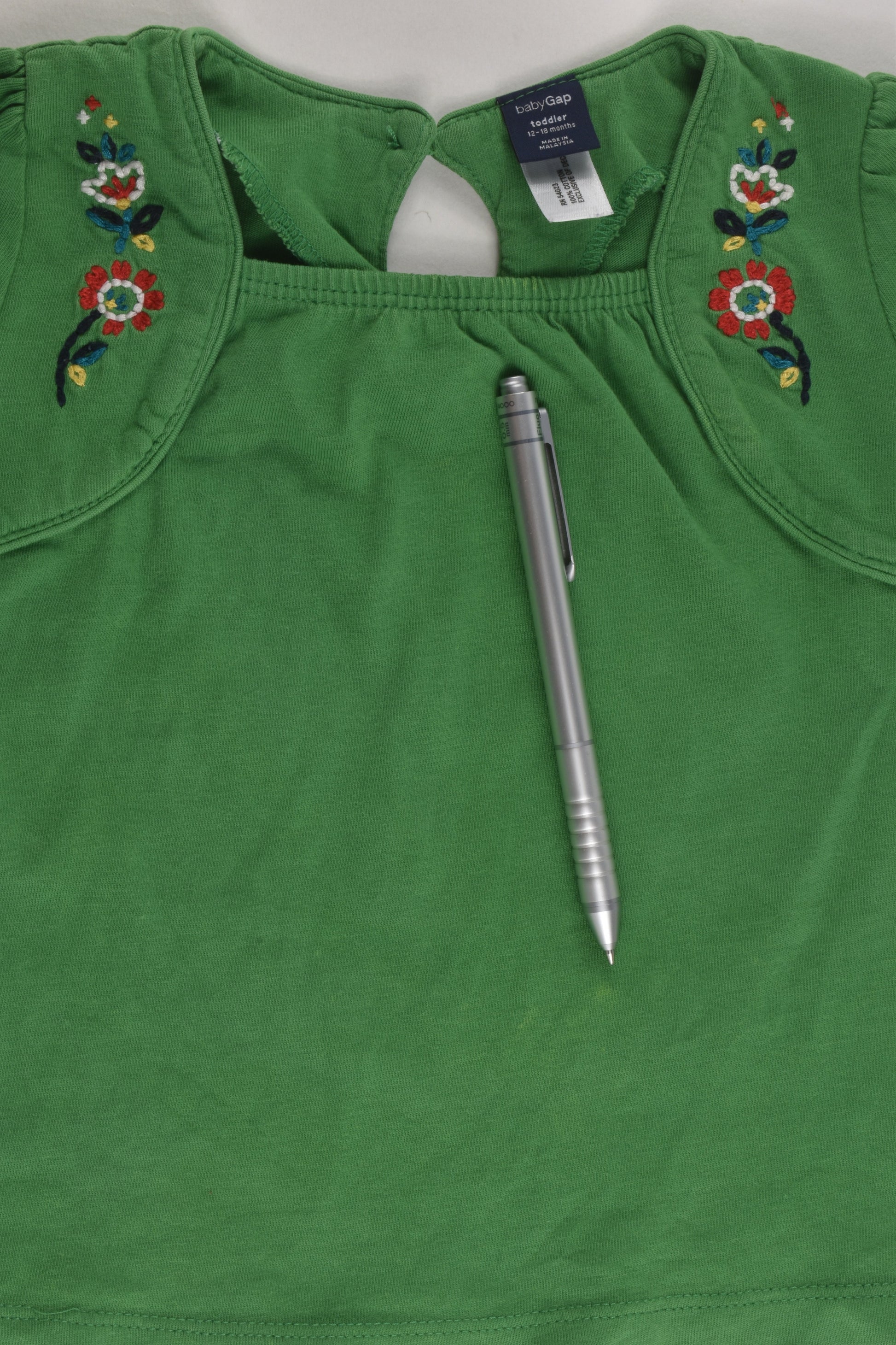 Baby Gap Size 1 Embroidery Top