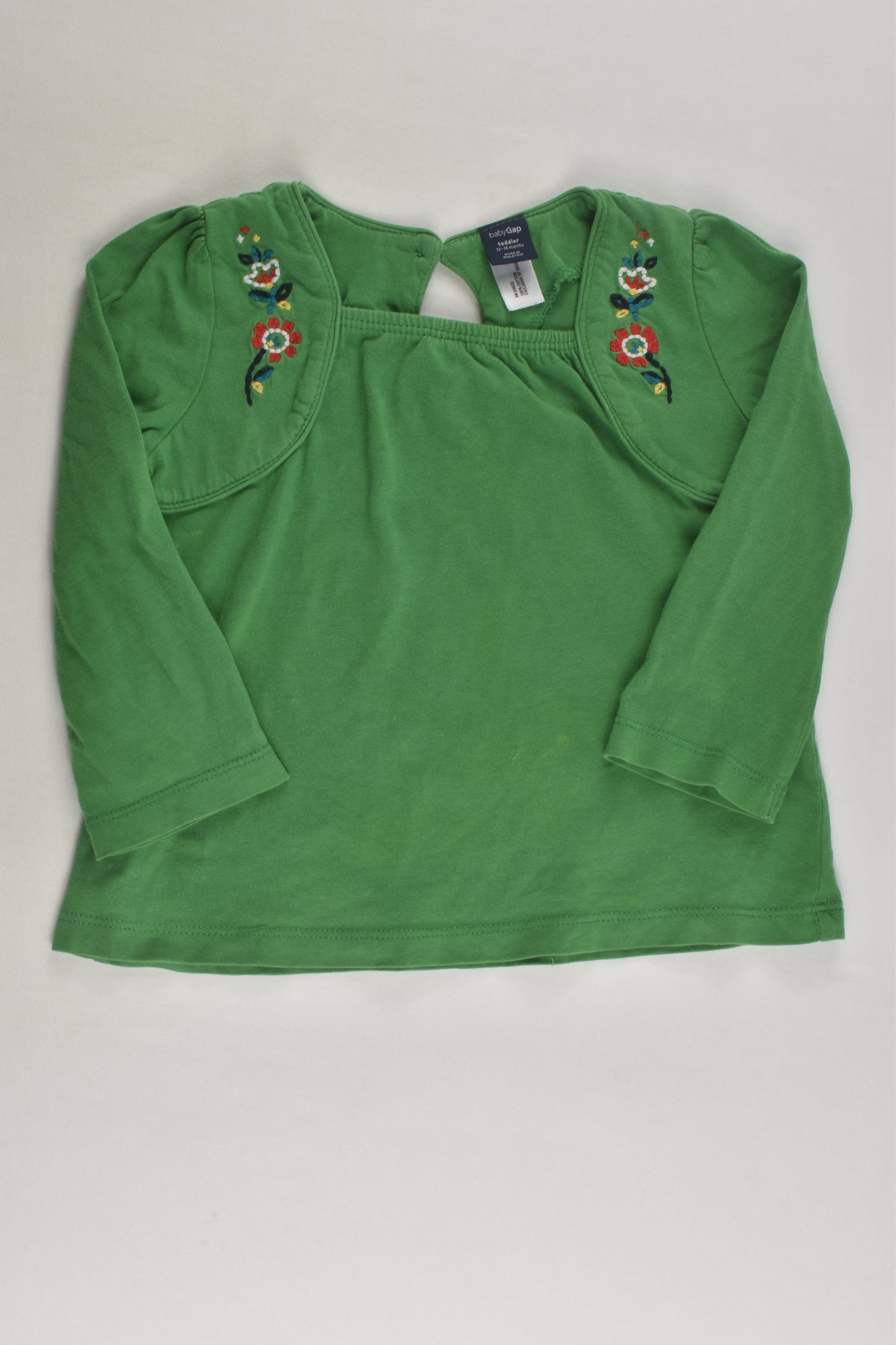 Baby Gap Size 1 Embroidery Top