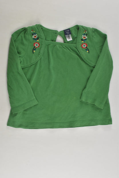 Baby Gap Size 1 Embroidery Top