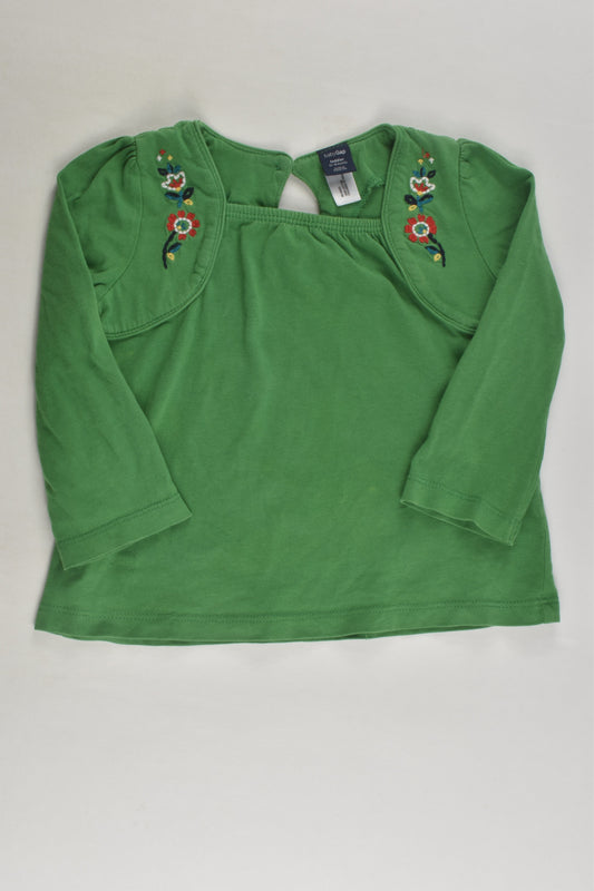 Baby Gap Size 1 Embroidery Top