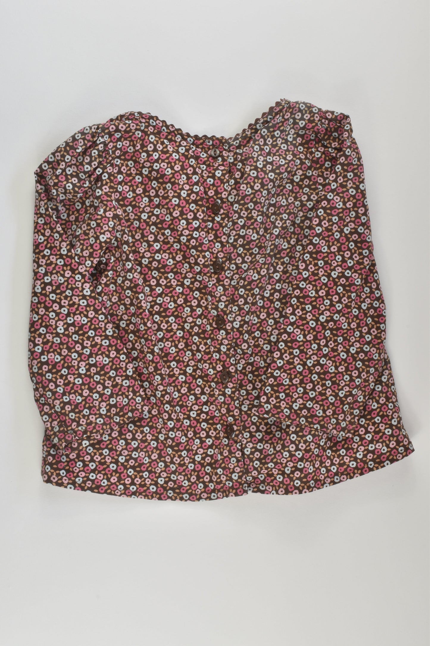 Baby Gap Size 2 (18-24 months) Floral Blouse