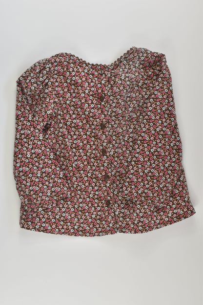 Baby Gap Size 2 (18-24 months) Floral Blouse