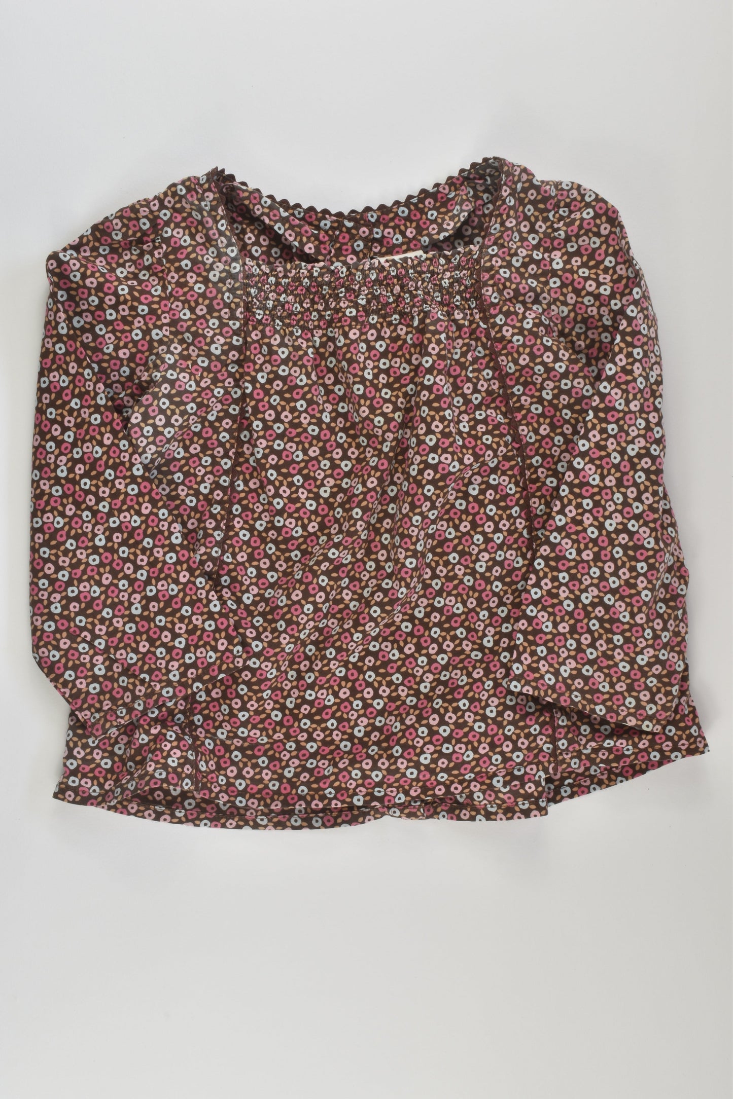 Baby Gap Size 2 (18-24 months) Floral Blouse
