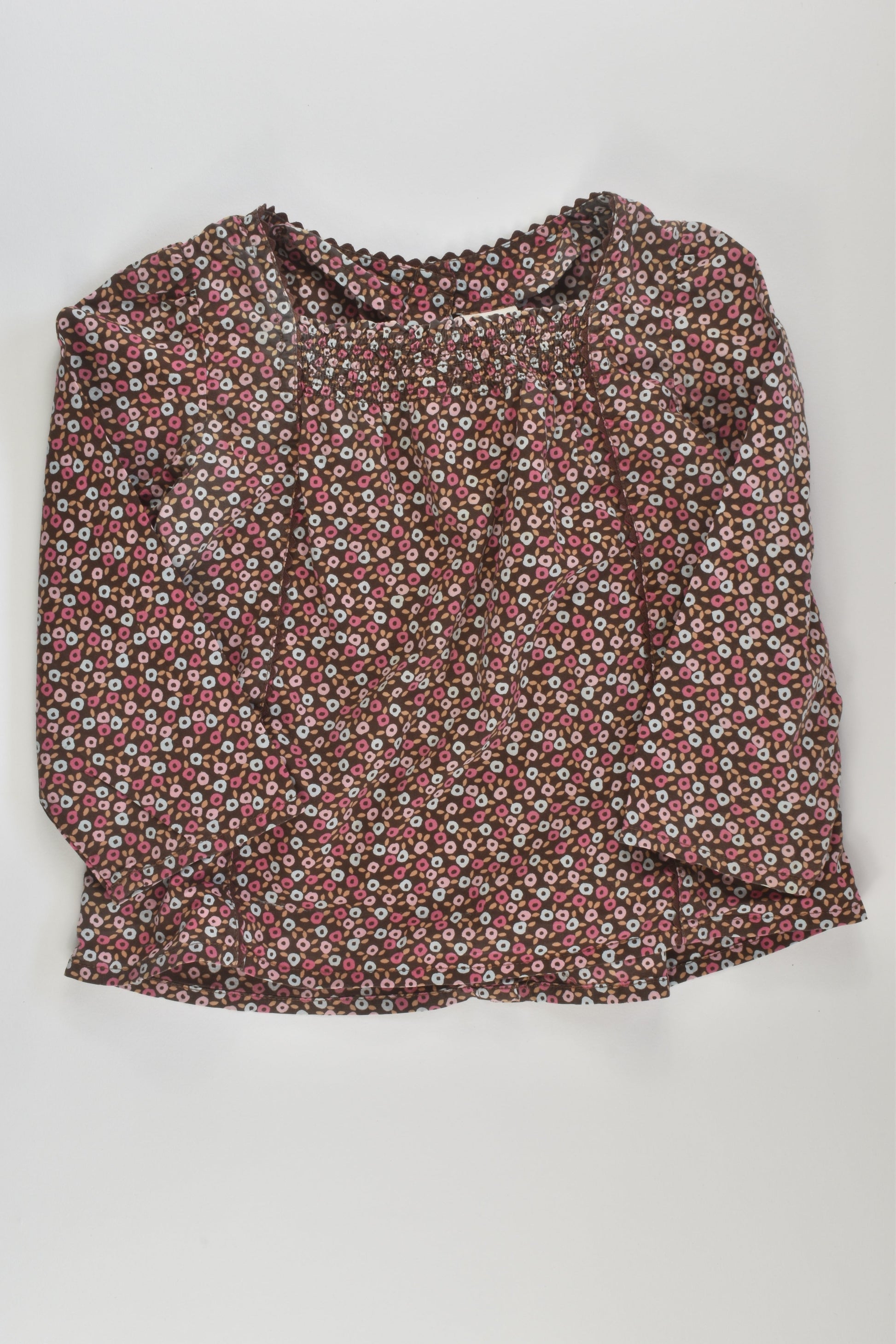 Baby Gap Size 2 (18-24 months) Floral Blouse