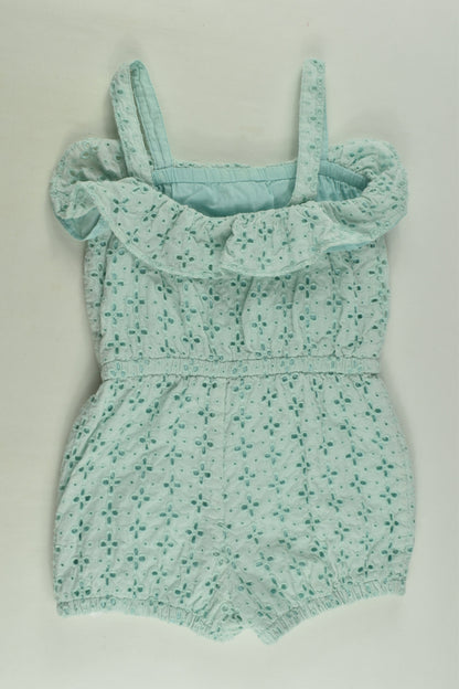Baby Gap Size 3 Lined Lace Playsuit