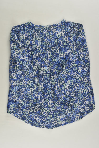 Baby Gap Size 3 Lined Liberty Print Blouse