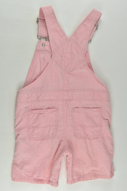 Baby Gap Size 3 Pink Short Overalls