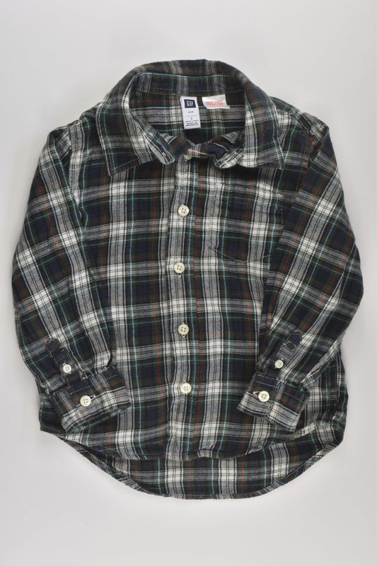 Baby Gap Size 4 Flannel Shirt
