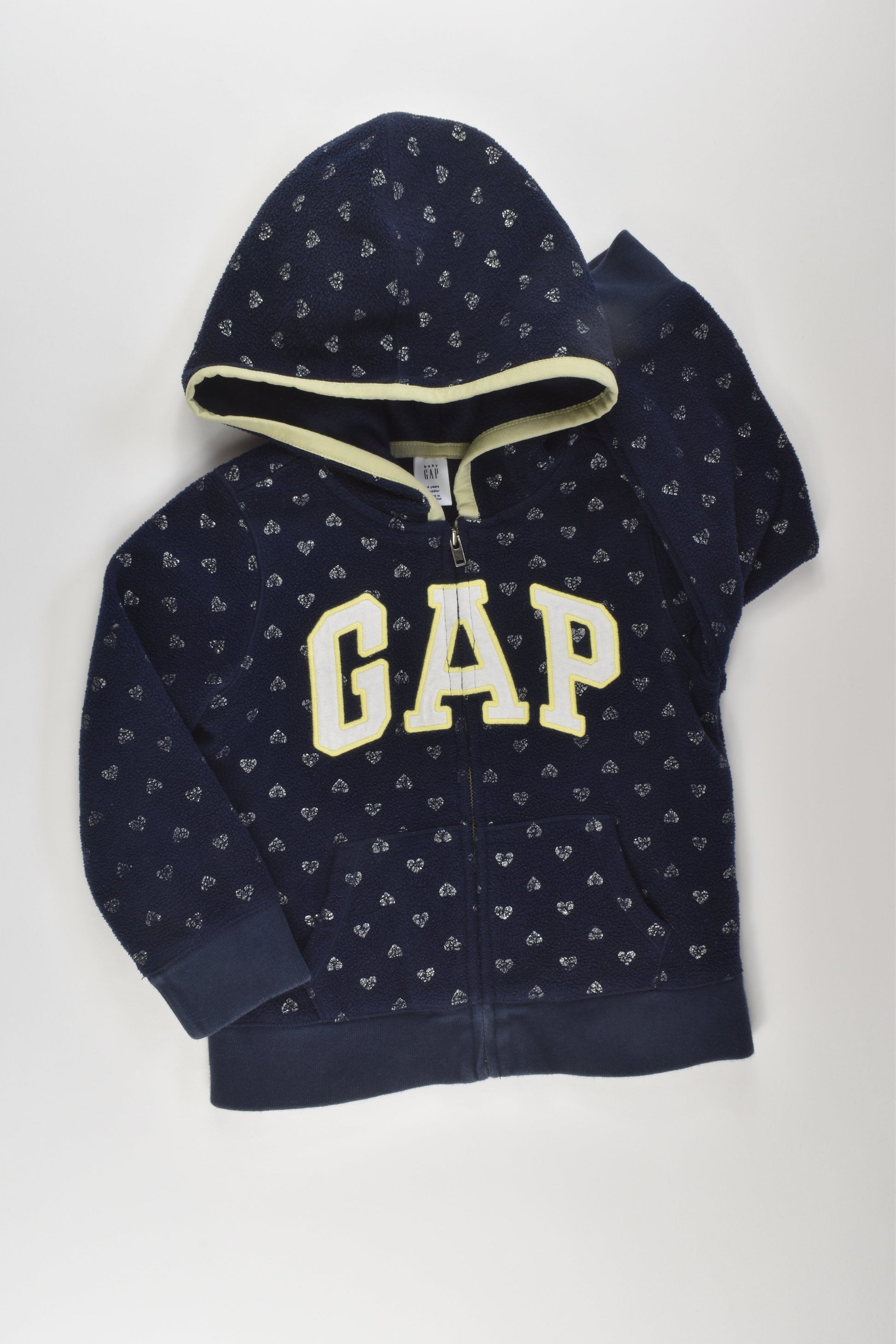 Baby Gap Size 4 Fleece Zip Jumper