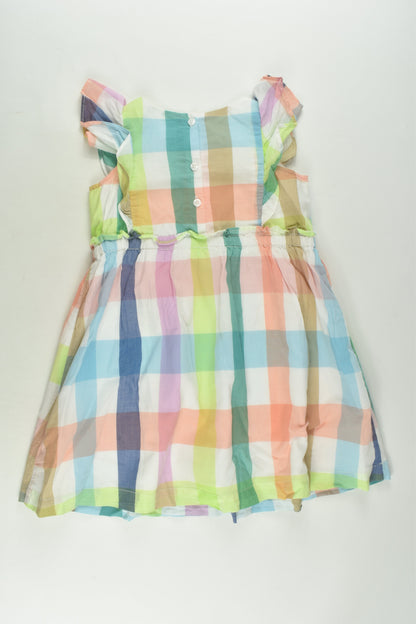 Baby Gap Size 4 Lined Checked Dress