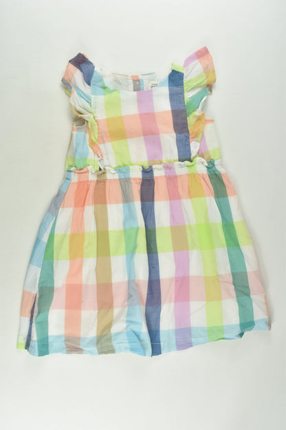 Baby Gap Size 4 Lined Checked Dress