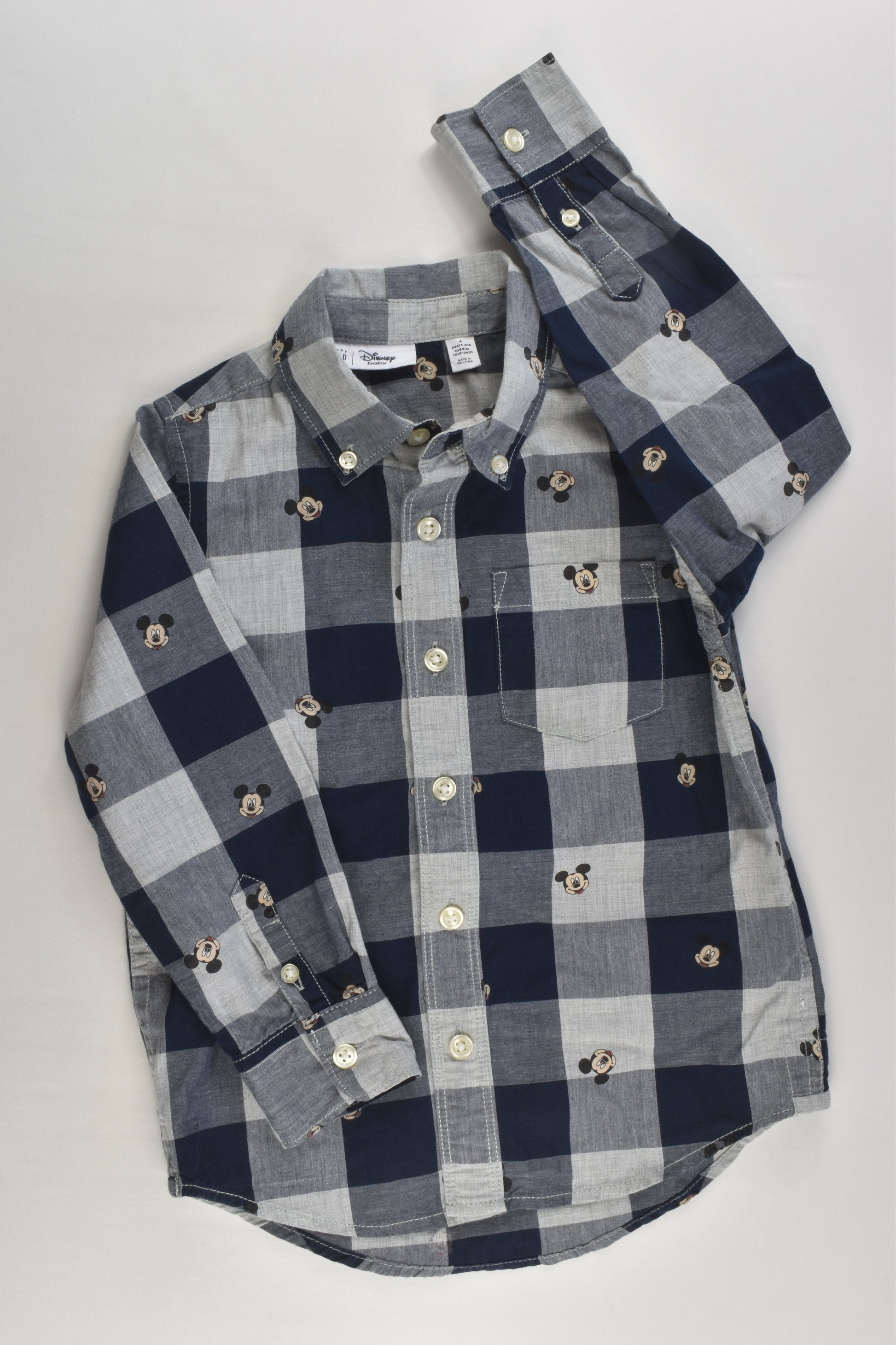 Baby Gap Size 4 Mickey Mouse Shirt