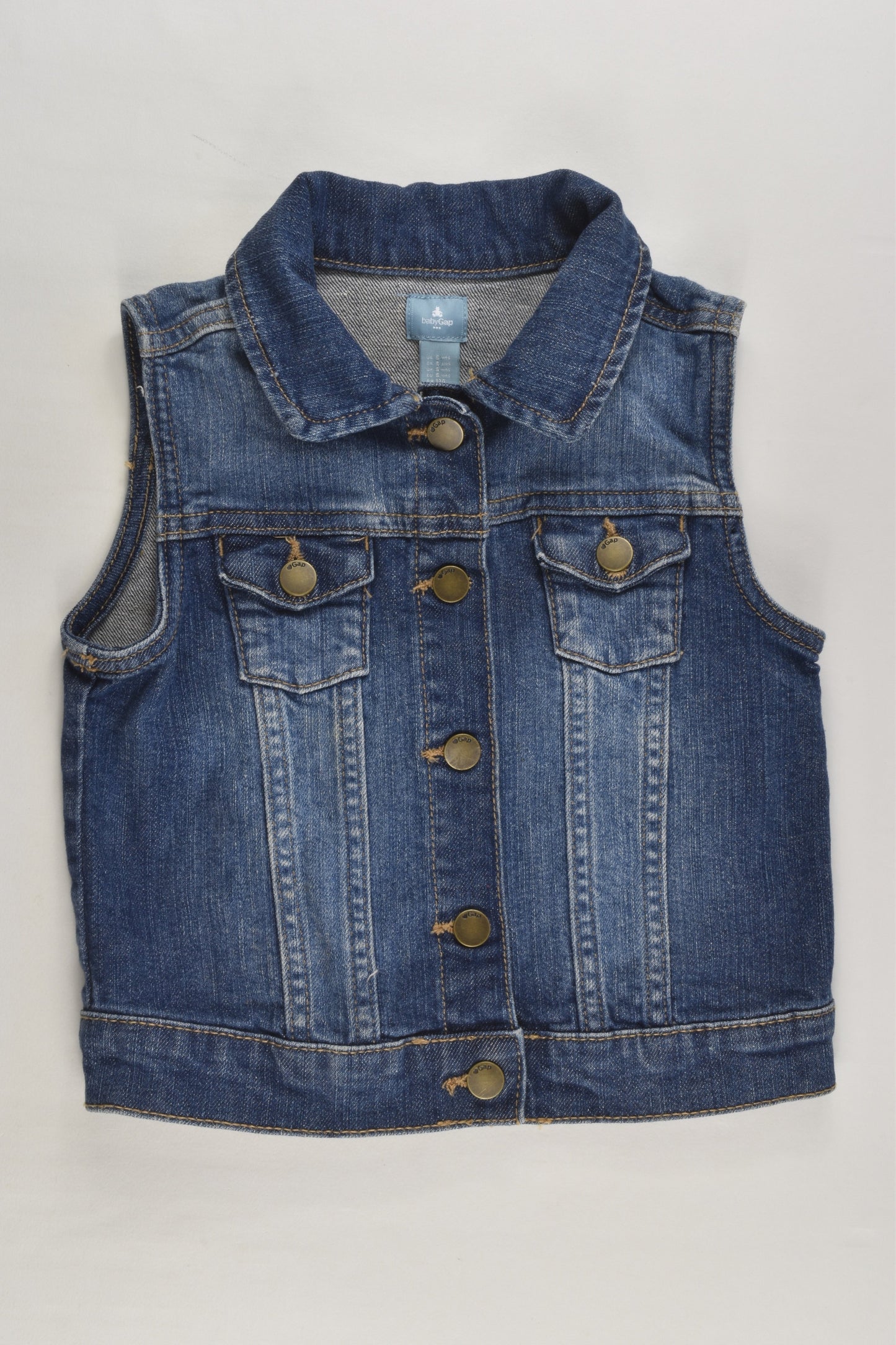 Baby Gap Size 5 Denim Vest