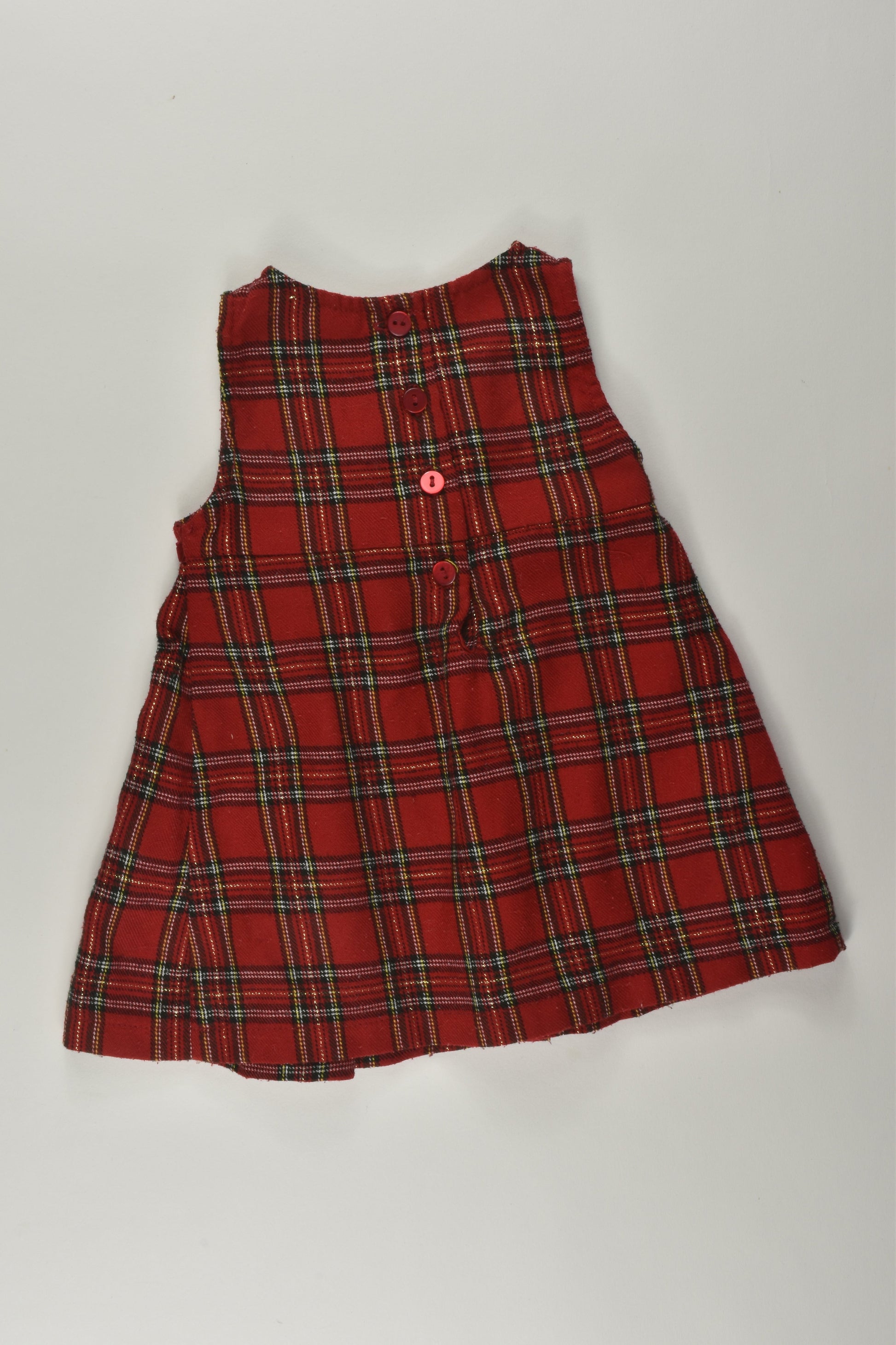 Baby Mac Size 000 Checked Dress