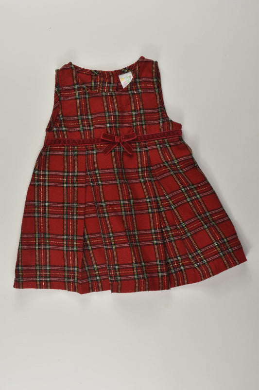 Baby Mac Size 000 Checked Dress