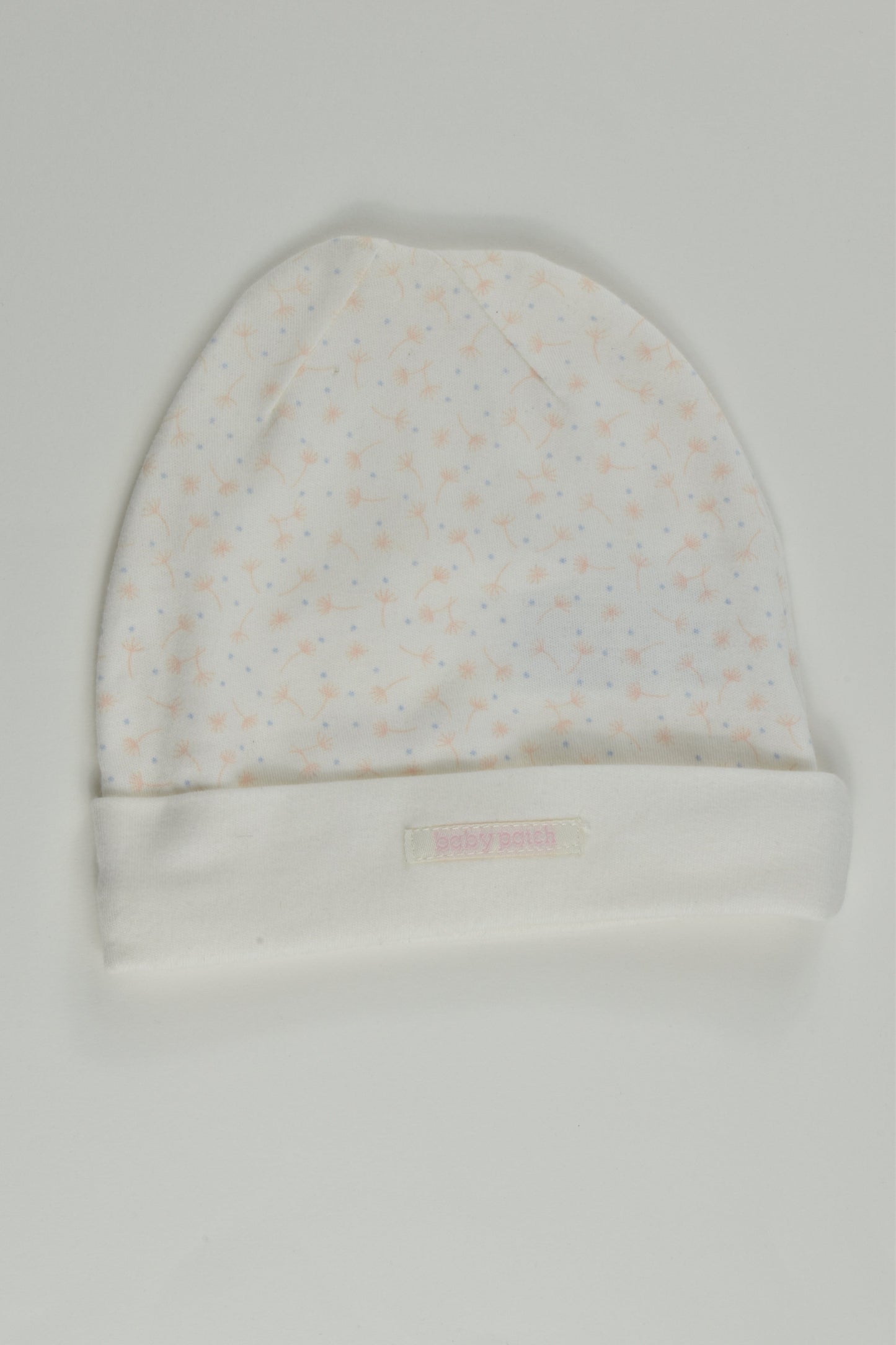 Baby Patch Size approx 000-00 Striped Beanie