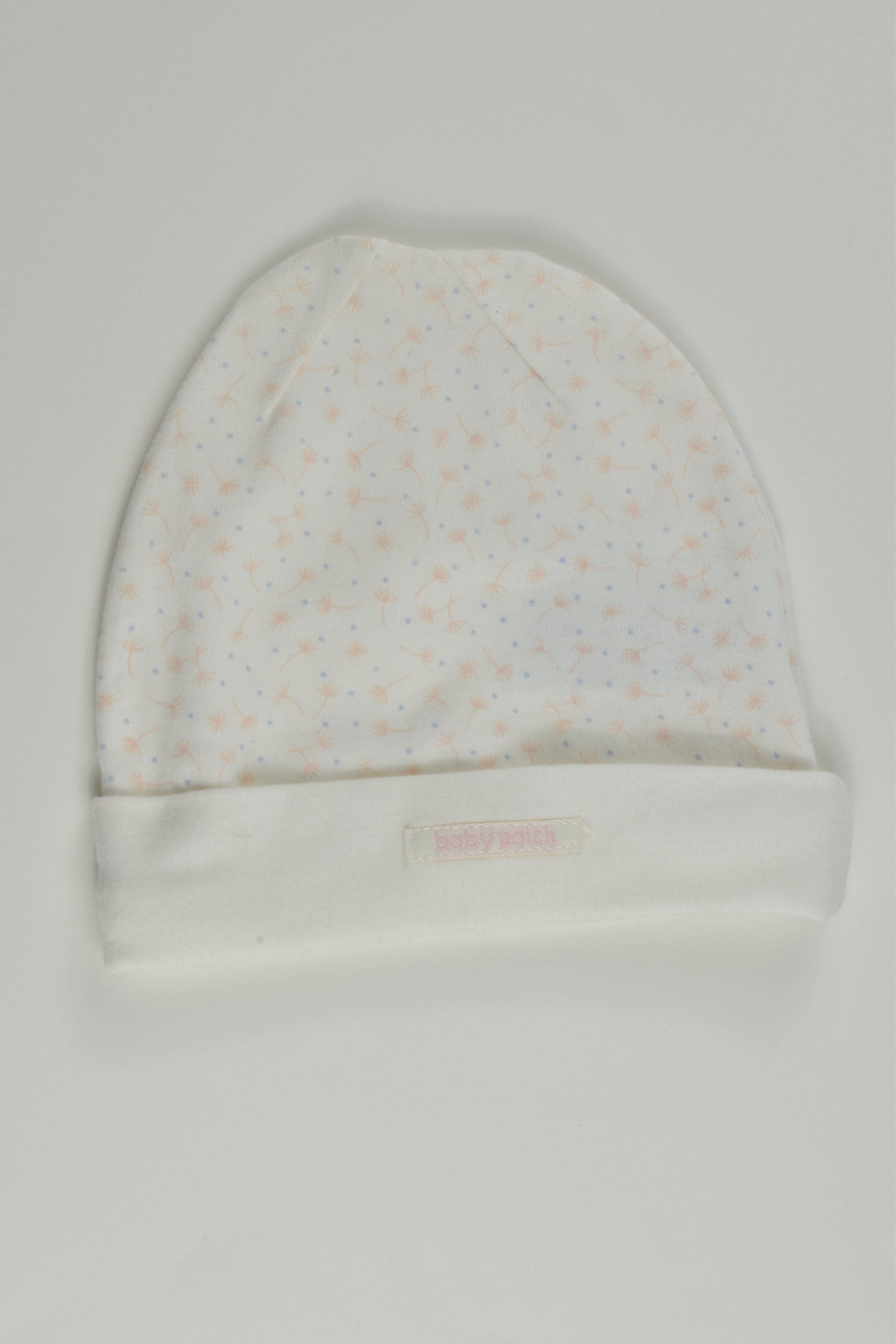 Baby Patch Size approx 000-00 Striped Beanie