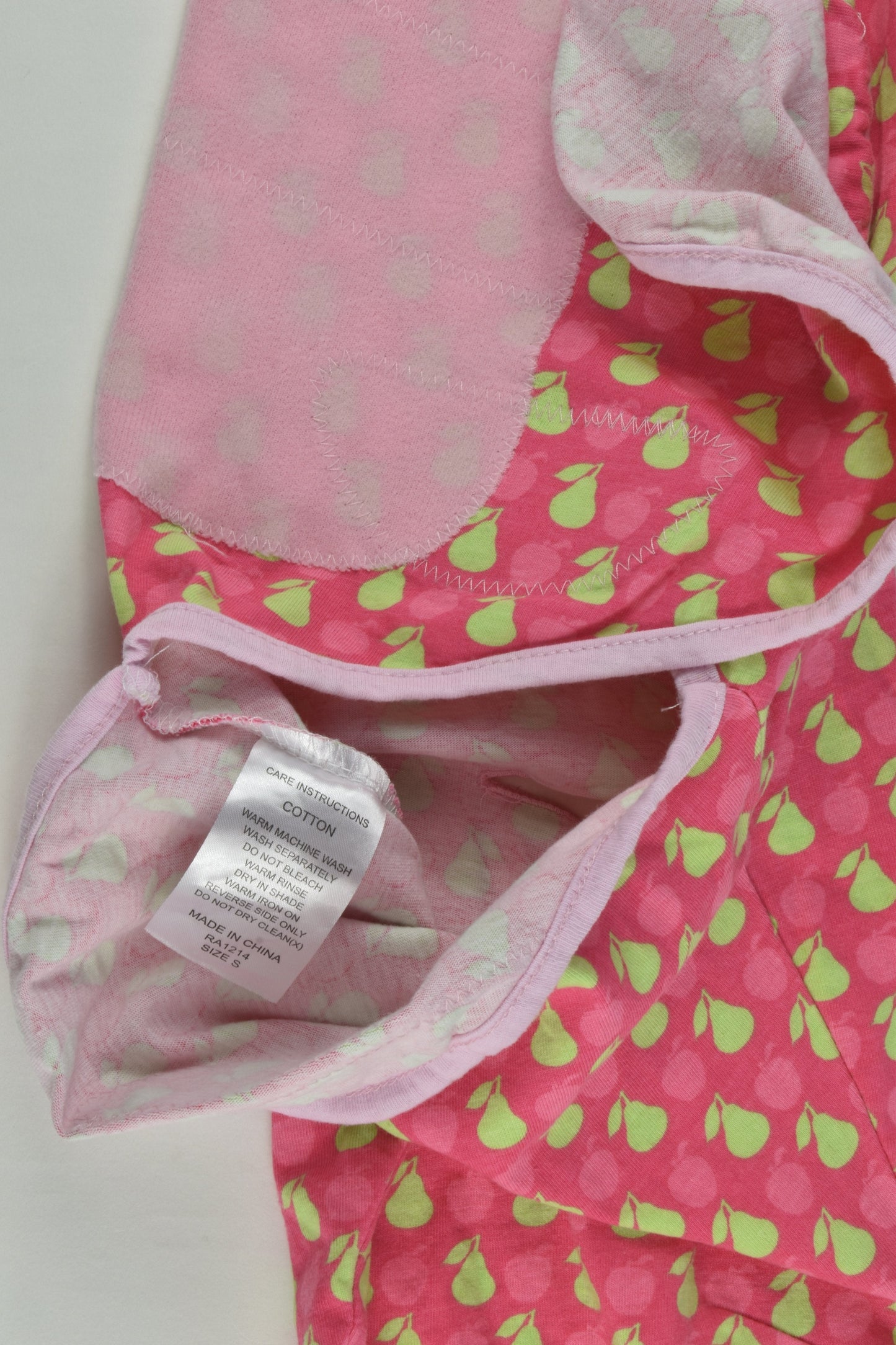 Baby Studio Size S (0-3 months) Pears Swaddle Wrap