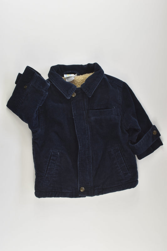 Baby World Size 0 Sherpa Cord Jacket