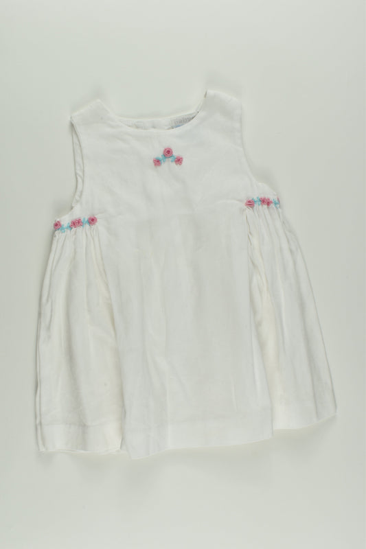 Baby World Size 00 Embroidery Dress
