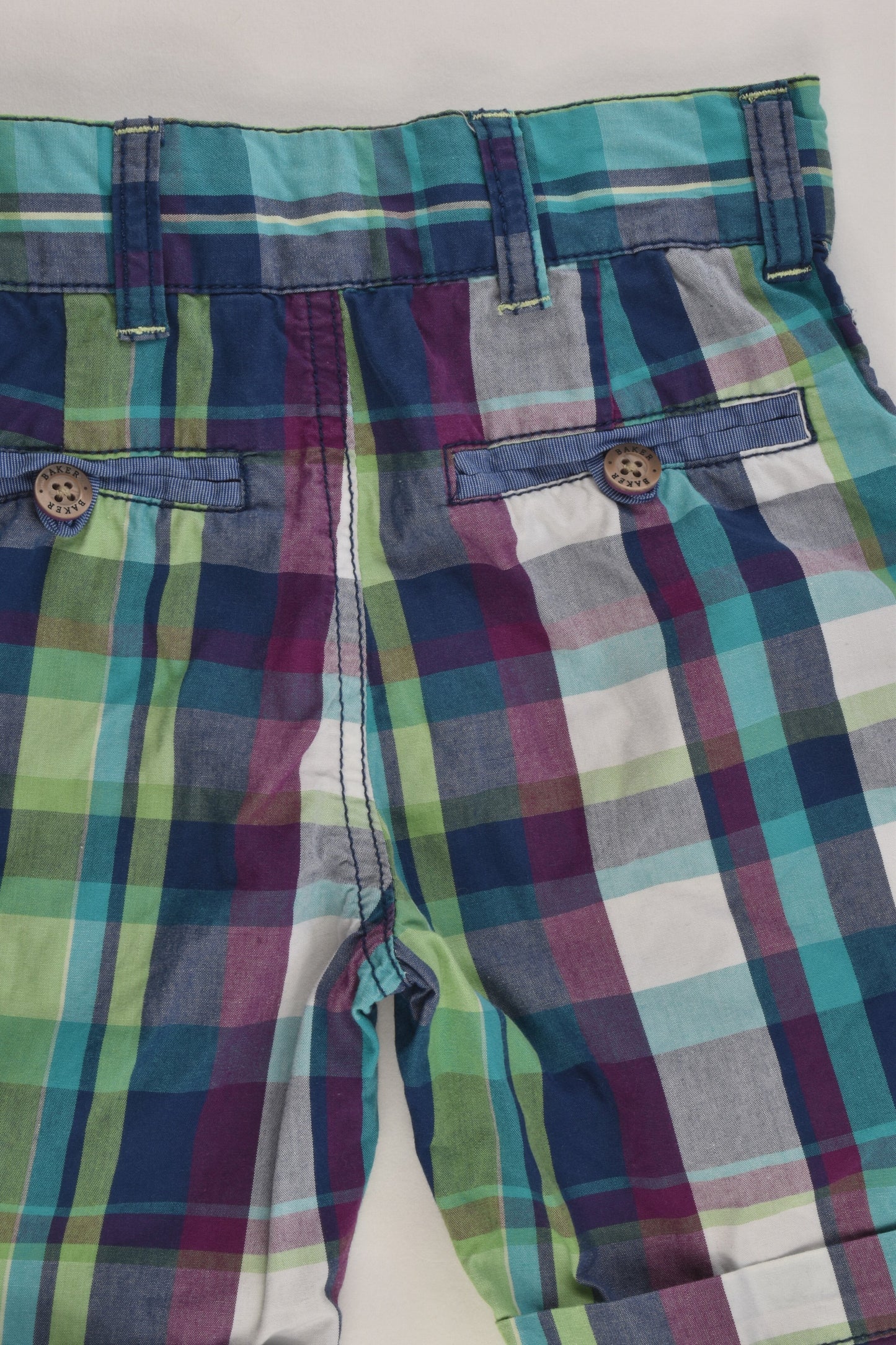 Baker by Ted Baker Size 1 Checked Shorts