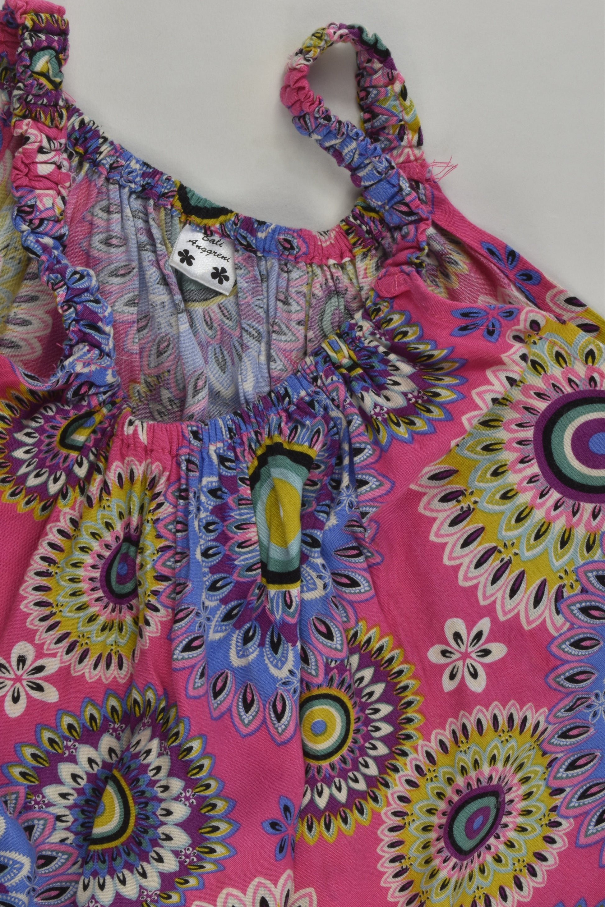 Bali Anggreni Size approx 7-8 Colourful Dress