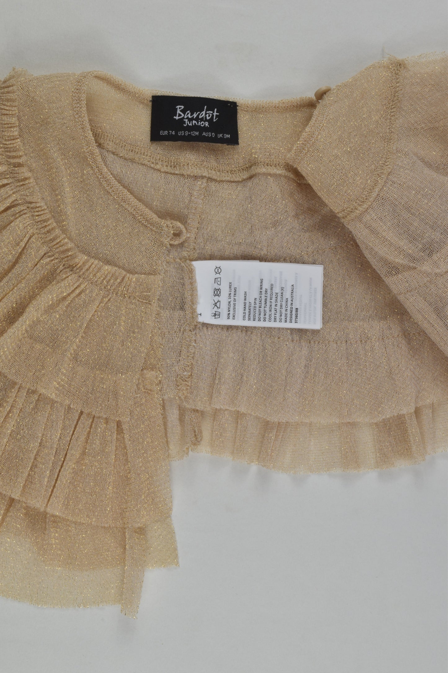 Bardot Junior Size 0 Poncho Cardigan