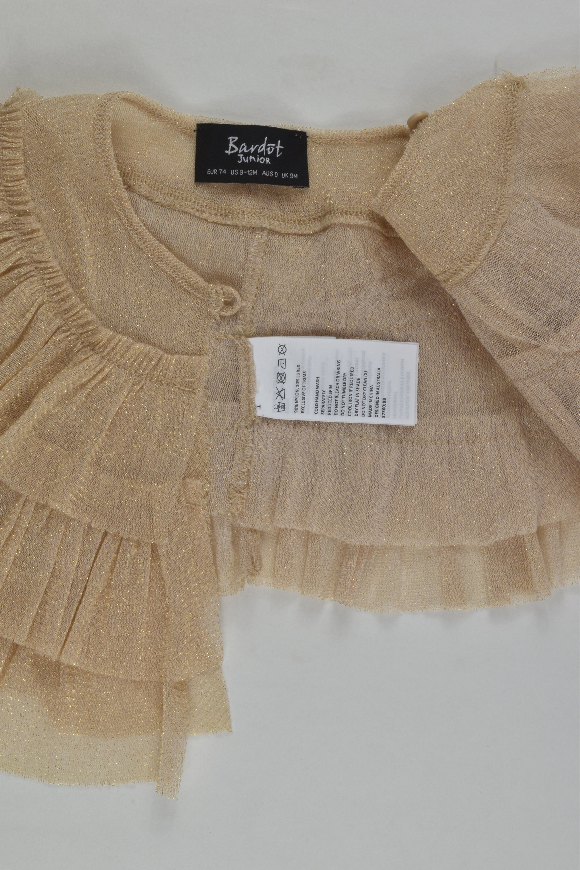 Bardot Junior Size 0 Poncho Cardigan