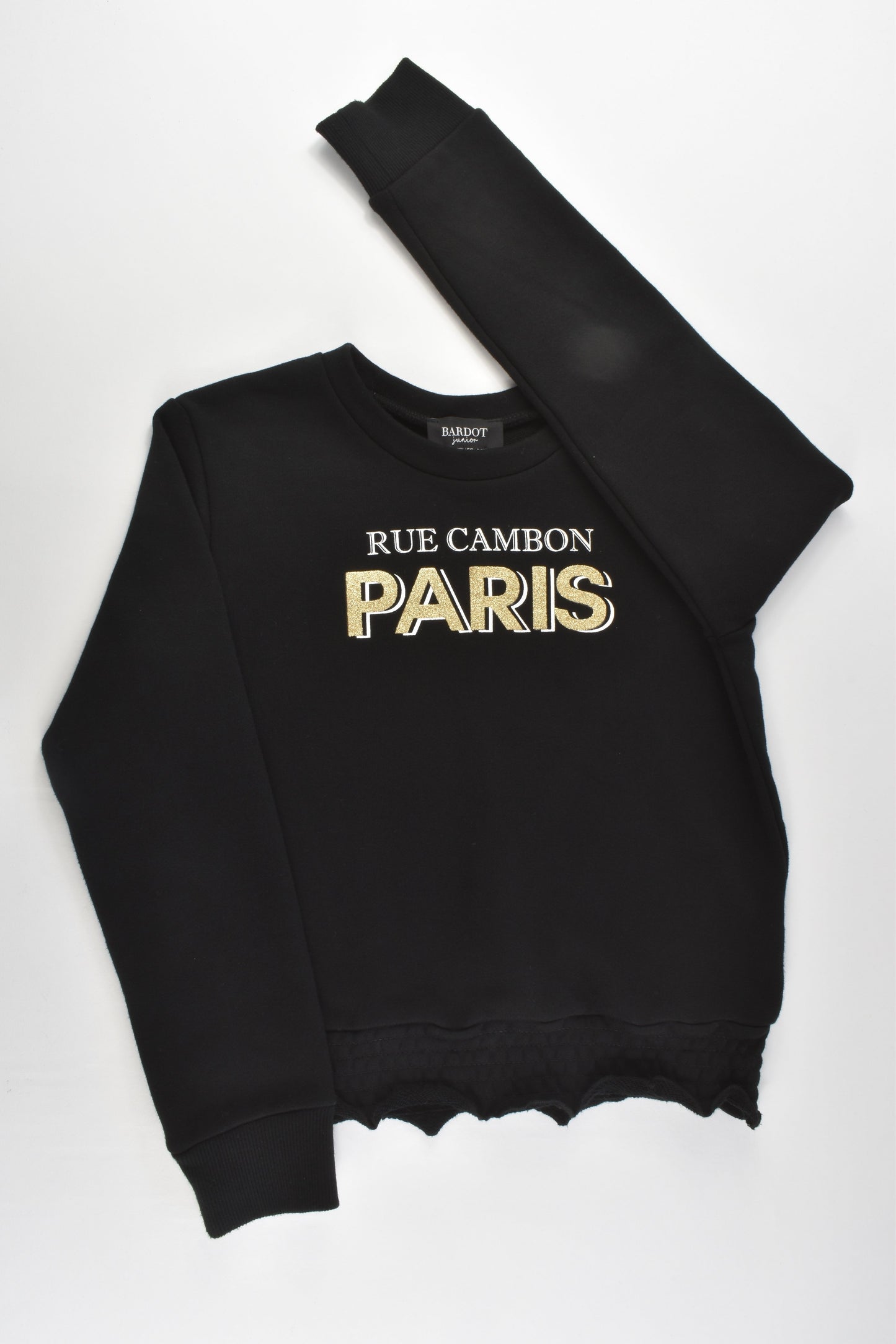 Bardot Junior Size 10 (140 cm) 'Rue Cambon, Paris' Sweater