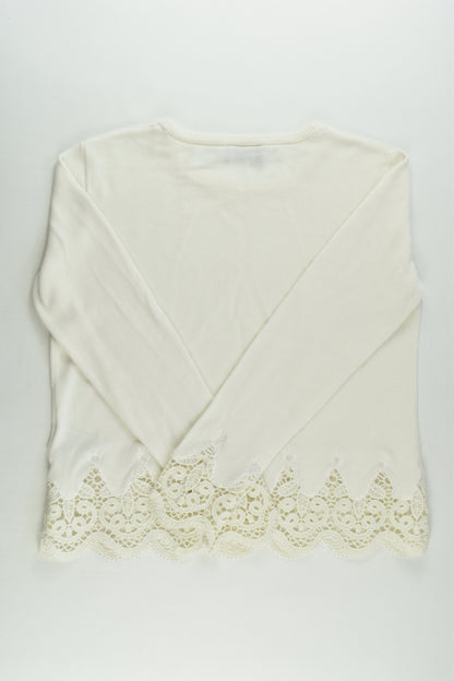 Bardot Junior Size 12 Lace Detail Knitted Jumper