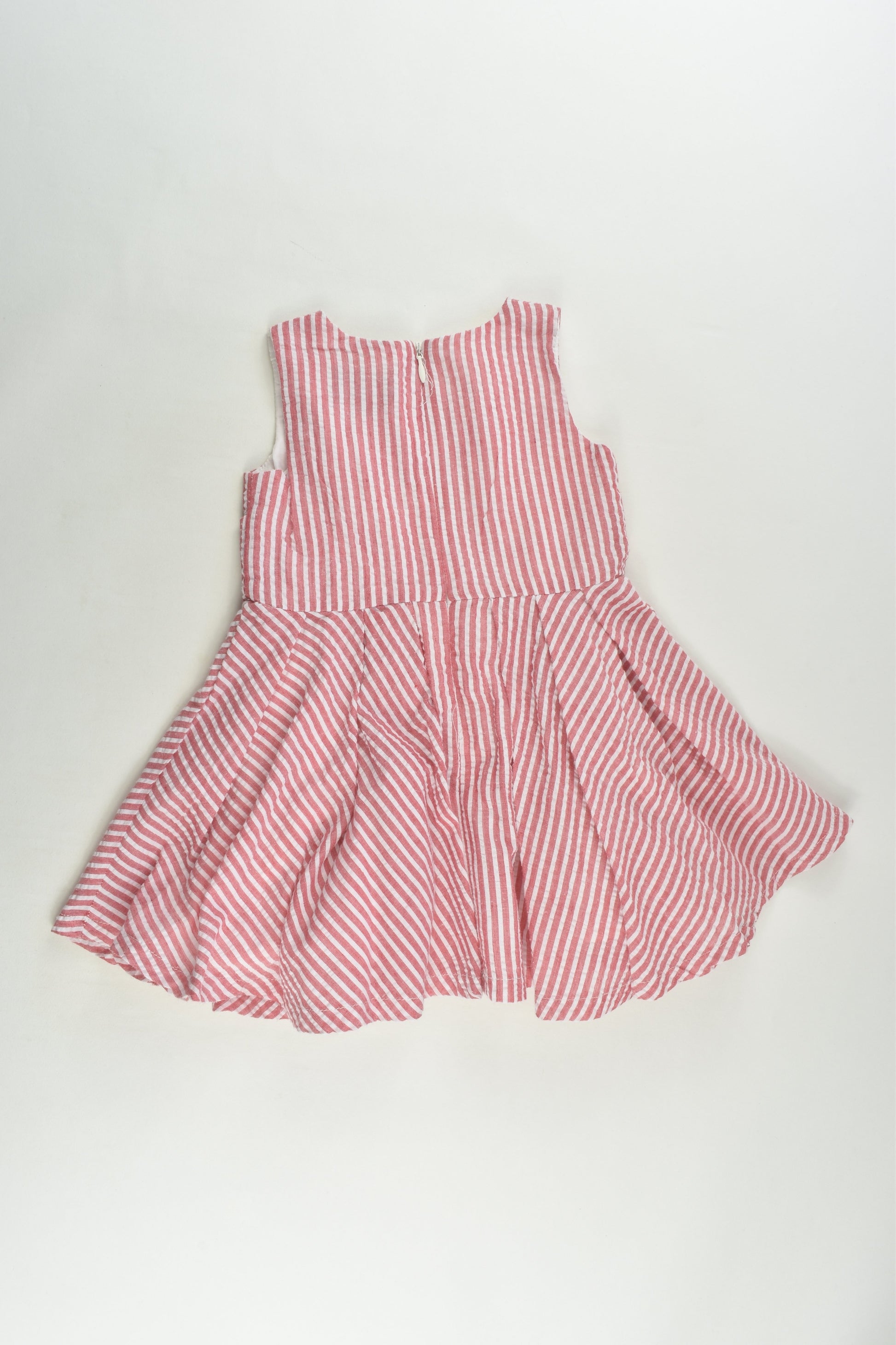 Bardot Junior Size 2 (92 cm) Lined Striped Dress