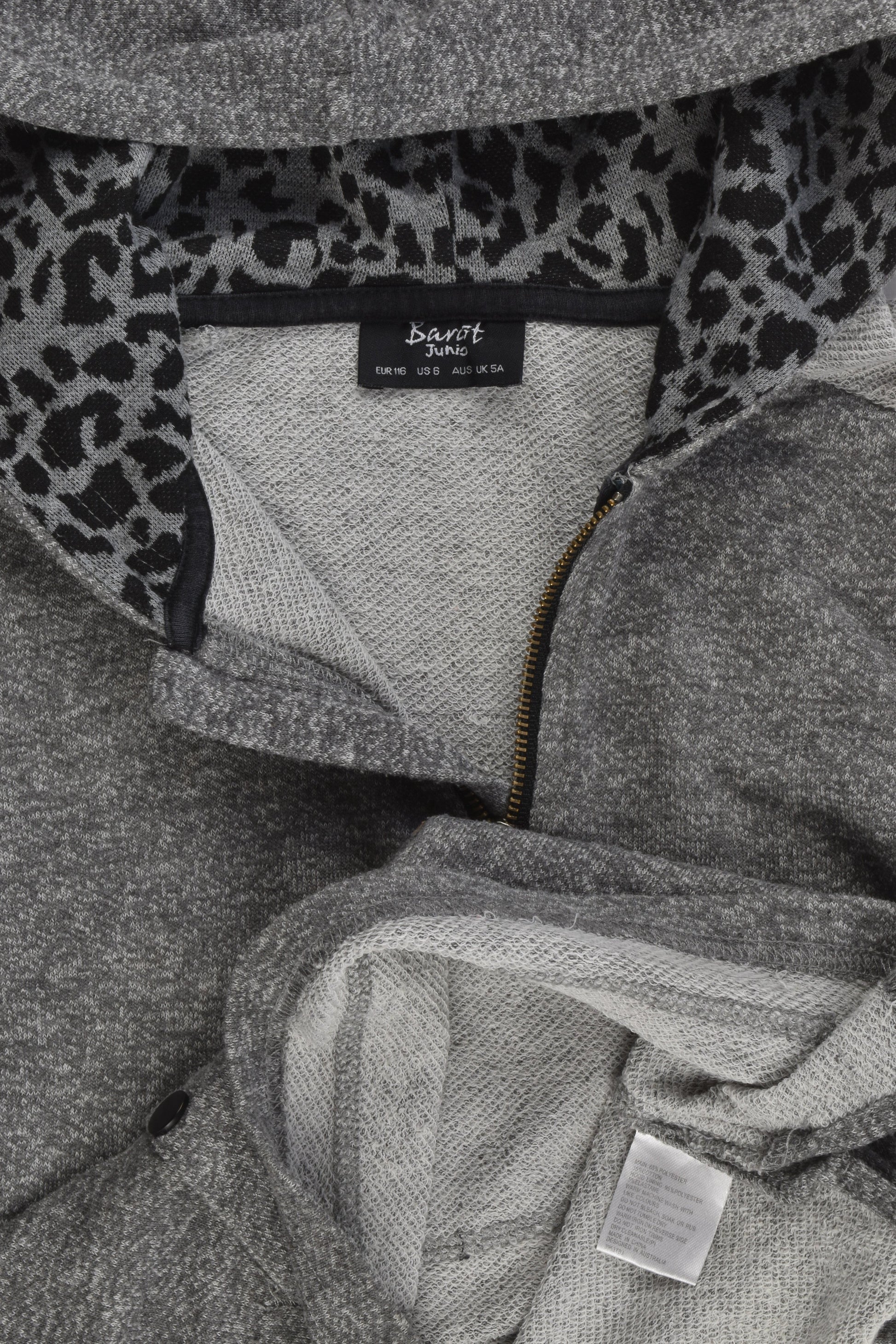 Bardot Junior Size 6 Hooded Sweater/Tunic