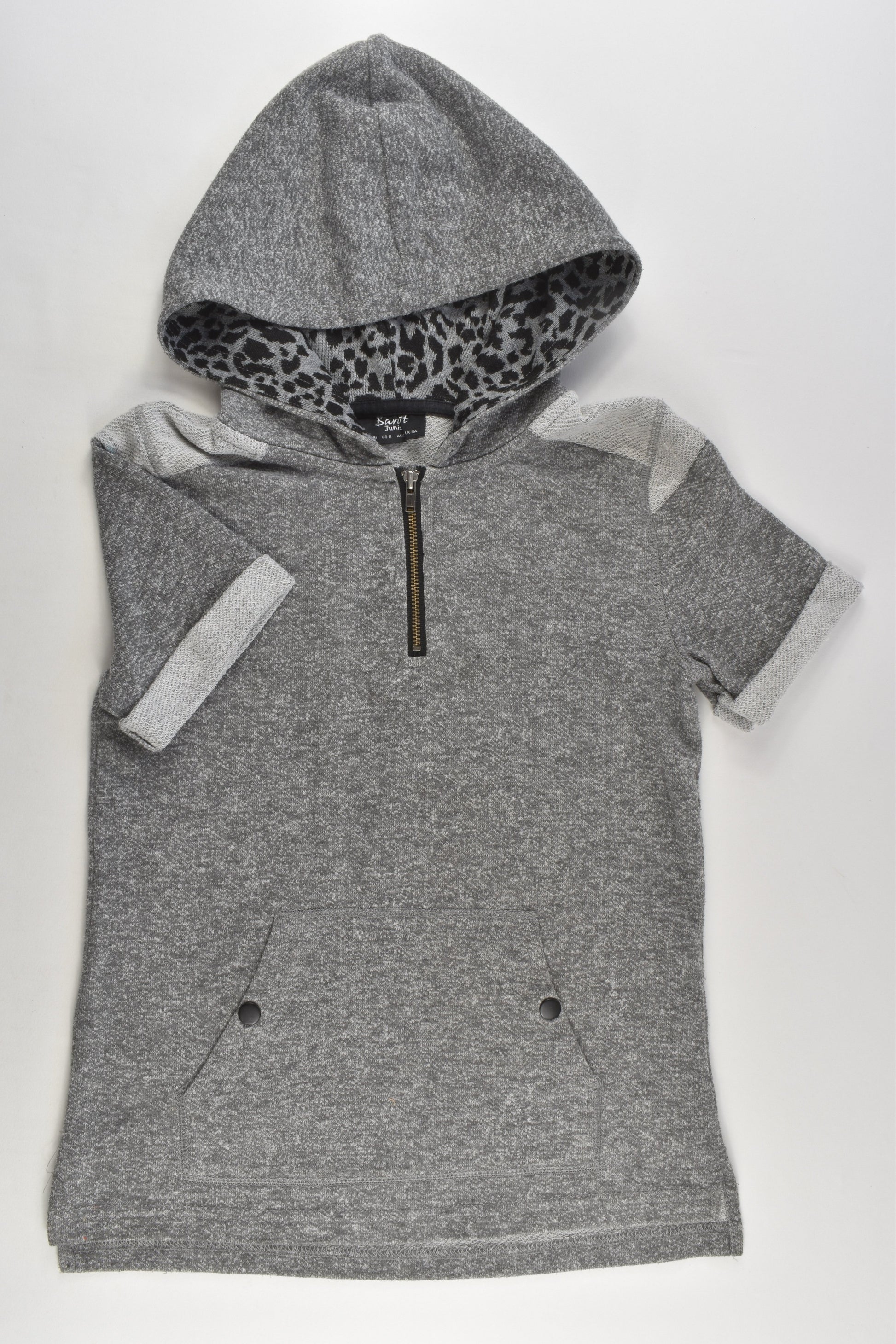 Bardot Junior Size 6 Hooded Sweater/Tunic