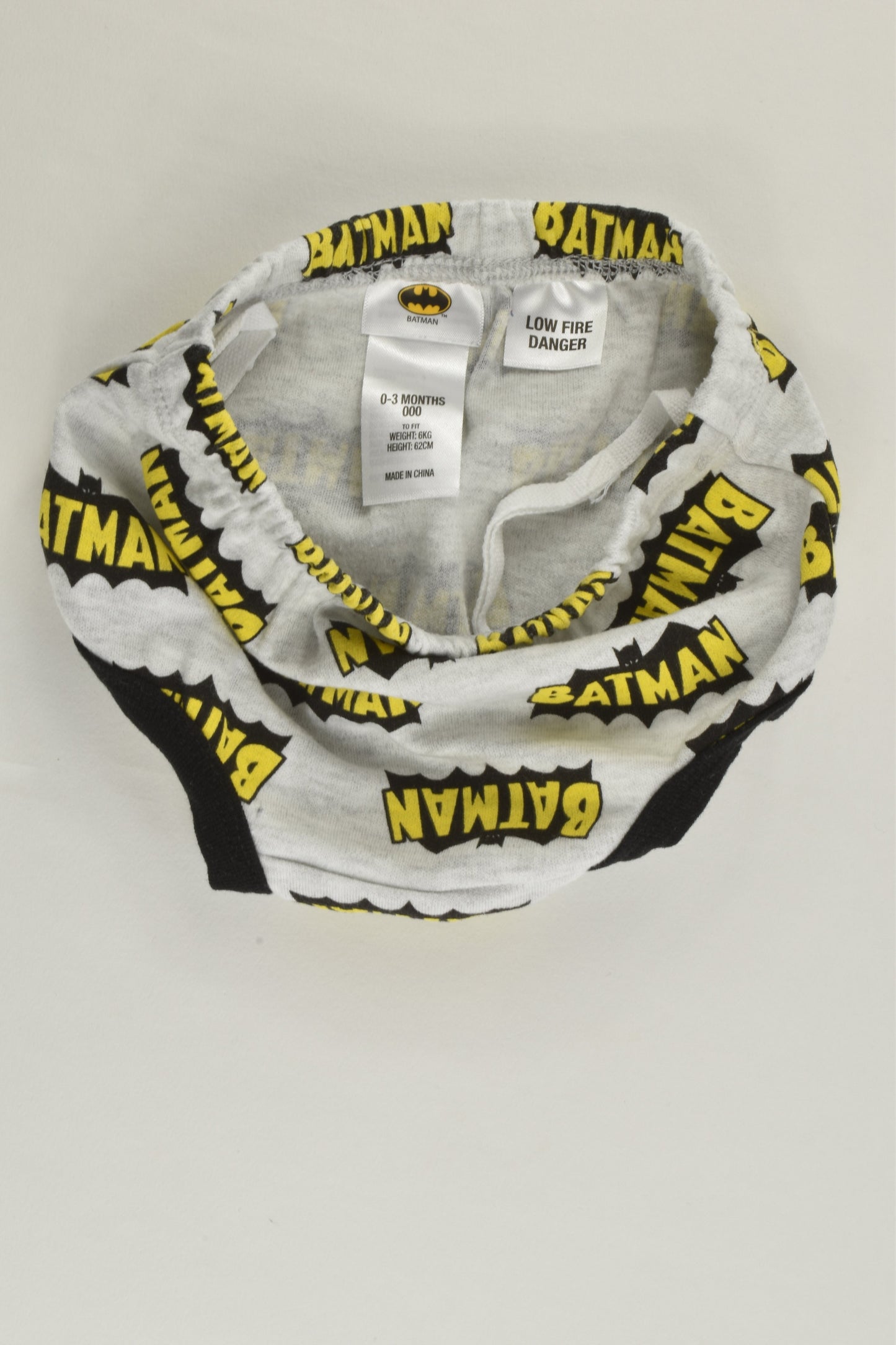 Batman Size 000 (0-3 months, 62 cm) Nappy Cover